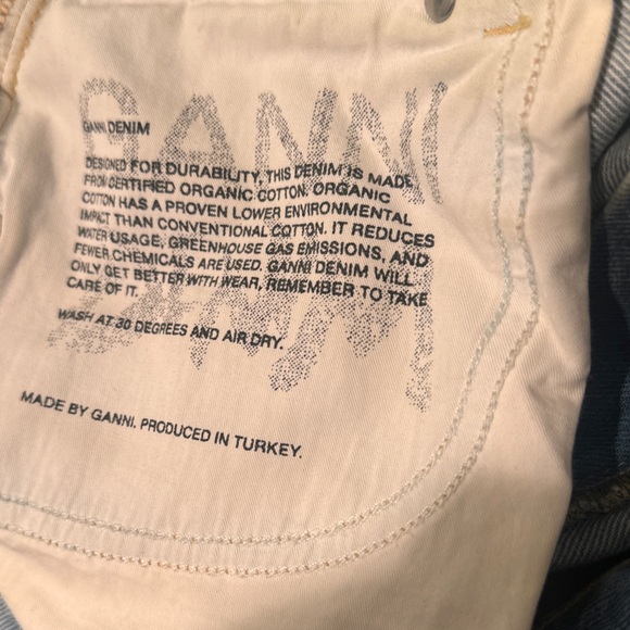 GANNI Betsy High Rise Flare Jeans - Picture 5 of 10